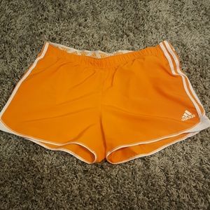 Orange Adidas ClimaLite Gym Short, XL